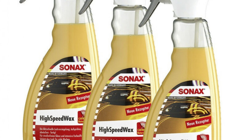 Set 3 Buc Sonax Ceara Rapida High Speed Wax 500ML 288200