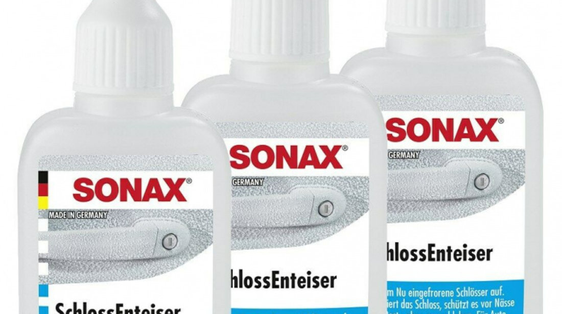 Set 3 Buc Sonax Solutie Dezghetat Yale 50ML 331541