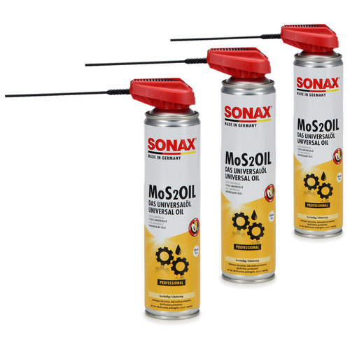 Set 3 Buc Sonax Spray Lubrifiant Universal Multifunctional Ulei Mos2 400ML 339400