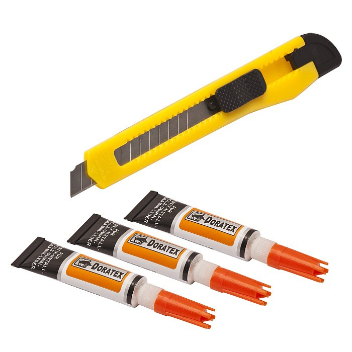 Set 3 Buc Superglue + Cutter Universal Doratex 3x3g 57065