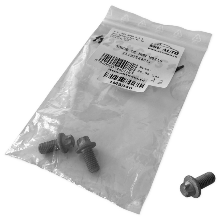 Set 3 Buc Surub Oe Bmw M8X16 11237564511