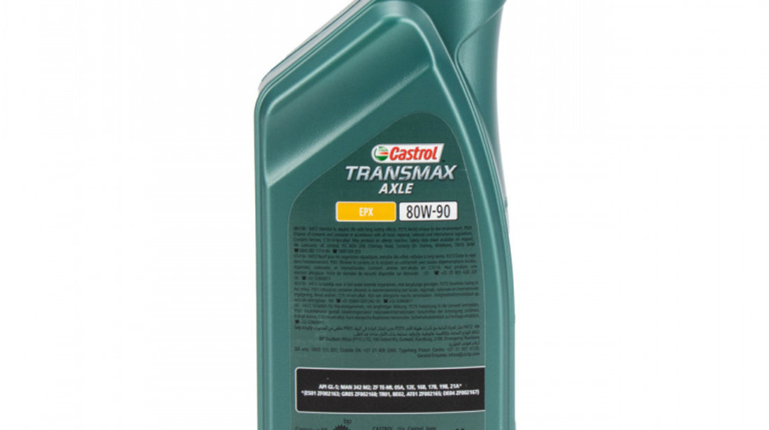 Set 3 Buc Ulei Diferential Castrol Transmax Axle EPX 80W-90 1L 15D94F