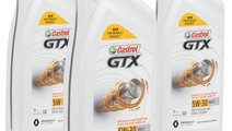 Set 3 Buc Ulei Motor Castrol GTX 5W-30 RN17 1L 15C...