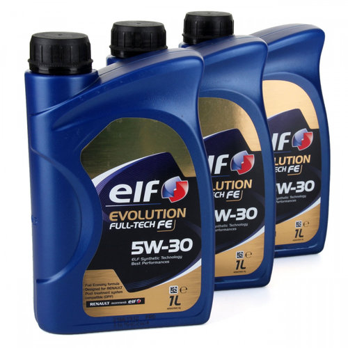 Set 3 Buc Ulei Motor Elf Evolution Full Tech FE 5W-30 1L