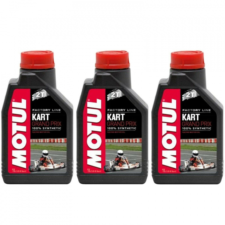 Set 3 Buc Ulei Motor Kart Motul Kart Grand Prix 2T 1L 105884