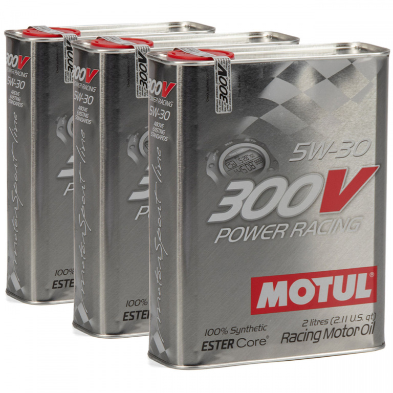 Set 3 Buc Ulei motor Motul 300V Power 5W-30 2L