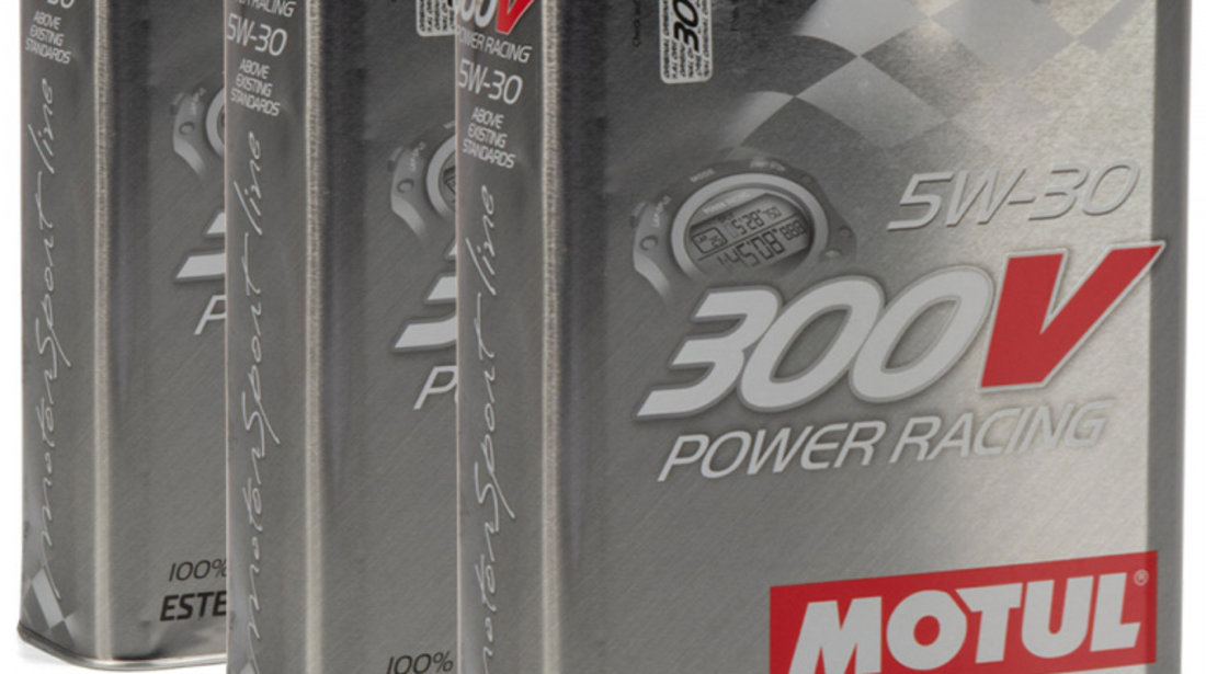 Set 3 Buc Ulei motor Motul 300V Power 5W-30 2L