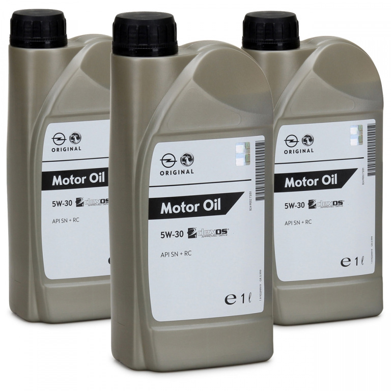 Set 3 Buc Ulei Motor Opel 5W-30 1L 95599919