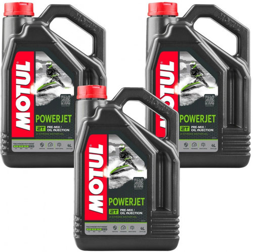 Set 3 Buc Ulei Motor Skijet Motul Powerjet 2T 4L 105873
