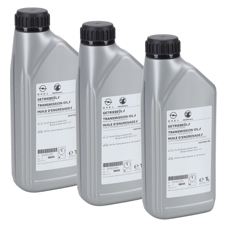 Set 3 Buc Ulei Transmisie Manuala Oe Opel 75W-85 1L 1940182 / 93165290
