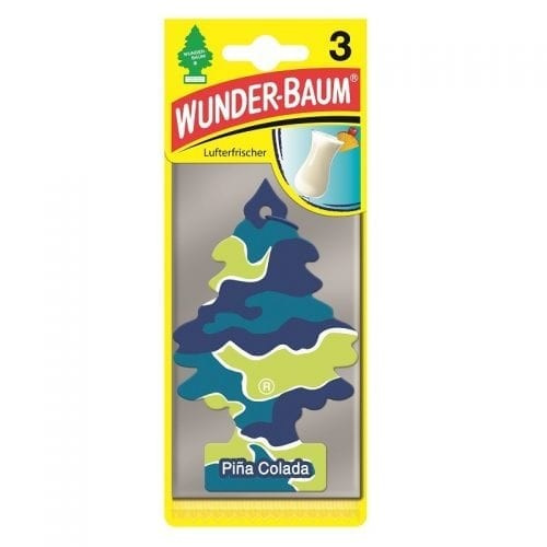 Set 3 Bucati Odorizante Auto Bradut Wunder-baum Pina Colada 7612720758715