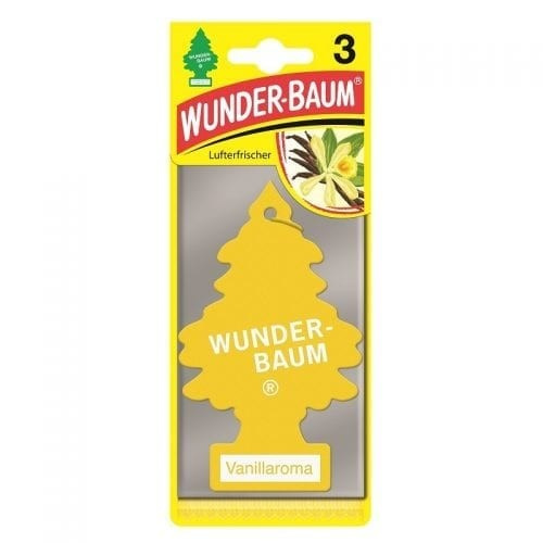 Set 3 Bucati Odorizante Auto Bradut Wunder-baum Vanillaroma 7612720751112