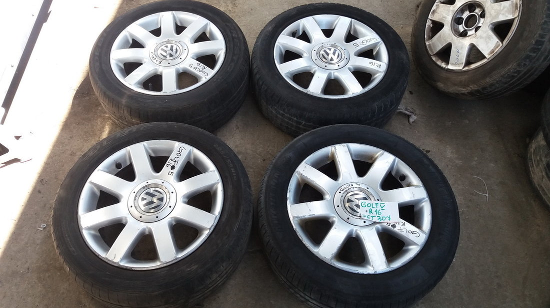 Set 307 - Jante aliaj VW Golf 5, R16, 5 x 112 - cod VWN-4A-44