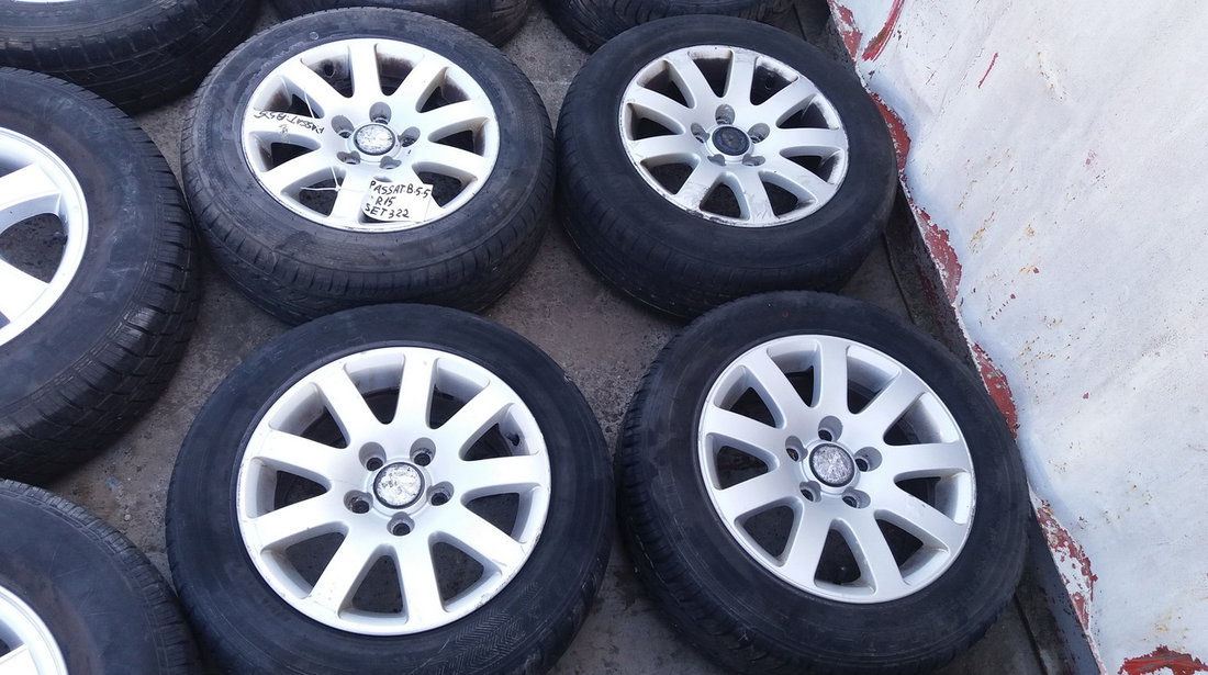 Set 322 - Jante aliaj VW Passat B5.5, R15, 5 x 112 - cod VWN-4A-46