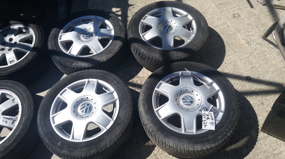 Set 326 - Jante aliaj VW Golf 4, R16, 5 x 100 - cod VWN-4A-48