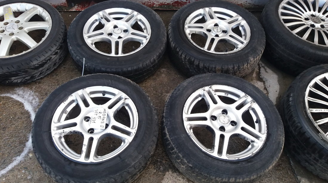 Set 331 - Jante aliaj Renault Megane 2, R15, 4 x 100 - cod REN-4A-40