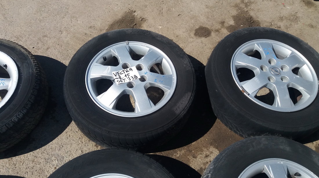 Set 338 - Jante aliaj Opel Vectra C, R15, 5 x 110 - cod OVX-4A-38