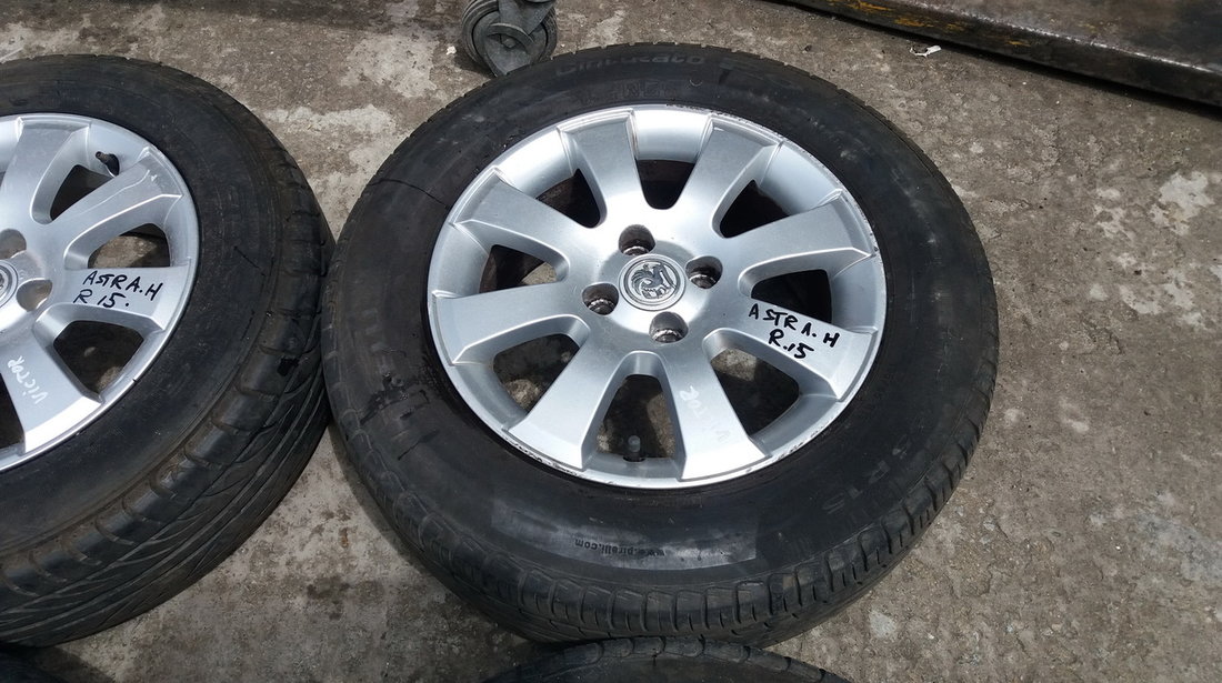 Set 349 - Jante aliaj Opel Astra H, R15, 4 x 100 - cod OVX-4A-41