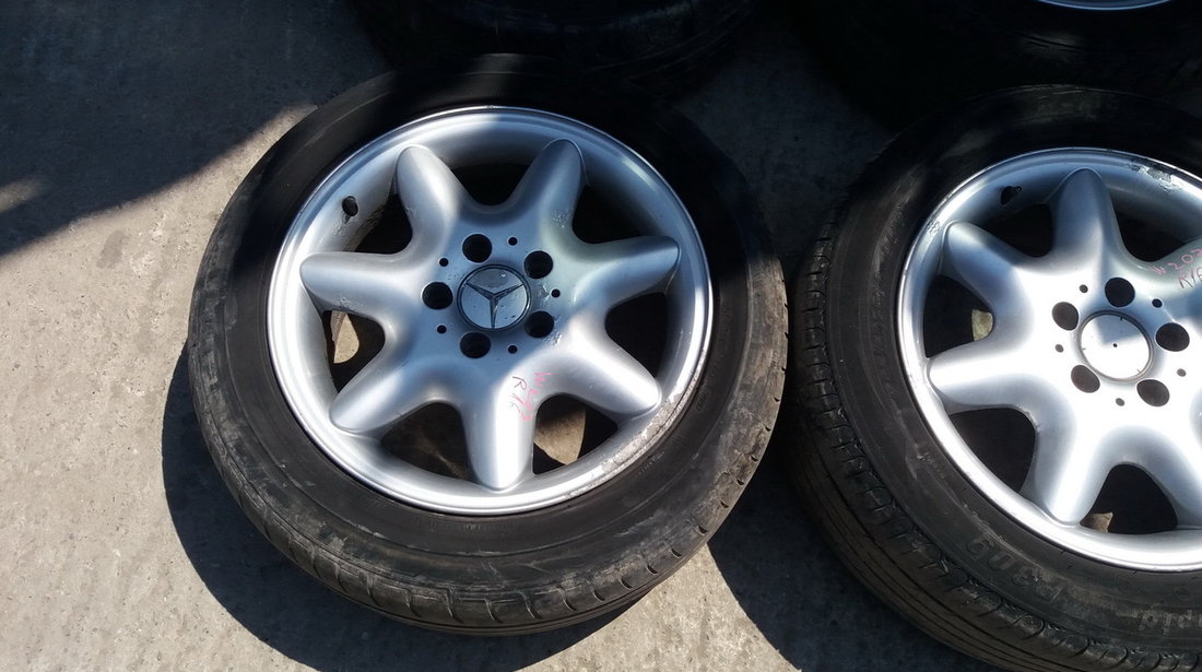 Set 351 - Jante aliaj Mercedes Benz W203 C-Class, R16, 5 X 112, cod MER-4A-28