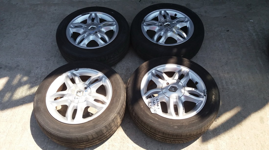 Set 352 - Jante aliaj Renault Clio 3, R15, 4 X 100 cod REN-4A-41