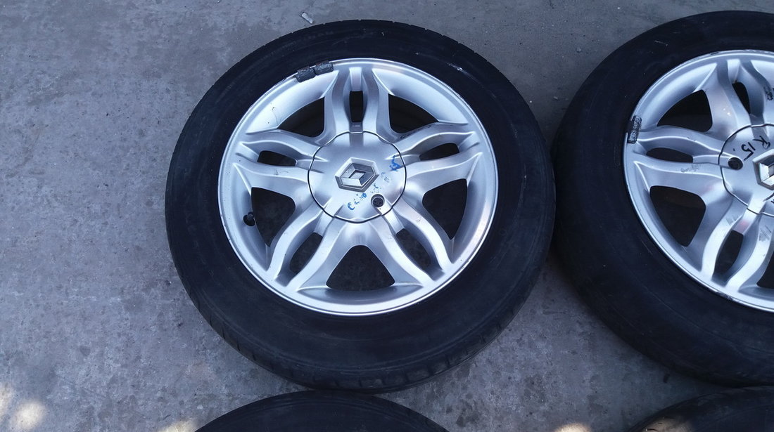 Set 352 - Jante aliaj Renault Clio 3, R15, 4 X 100 cod REN-4A-41