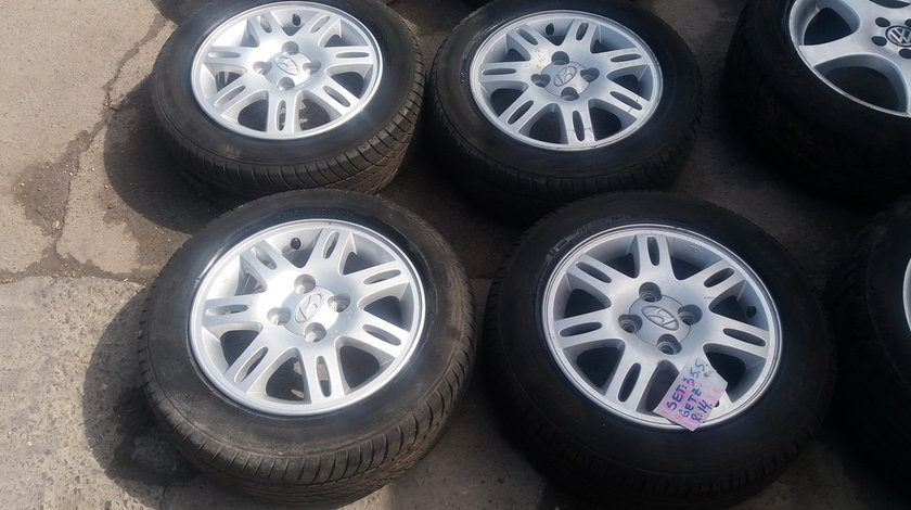 Set 355 - Jante aliaj Hyundai Getz, R14, 4 x 100, cod HYU-4A-16