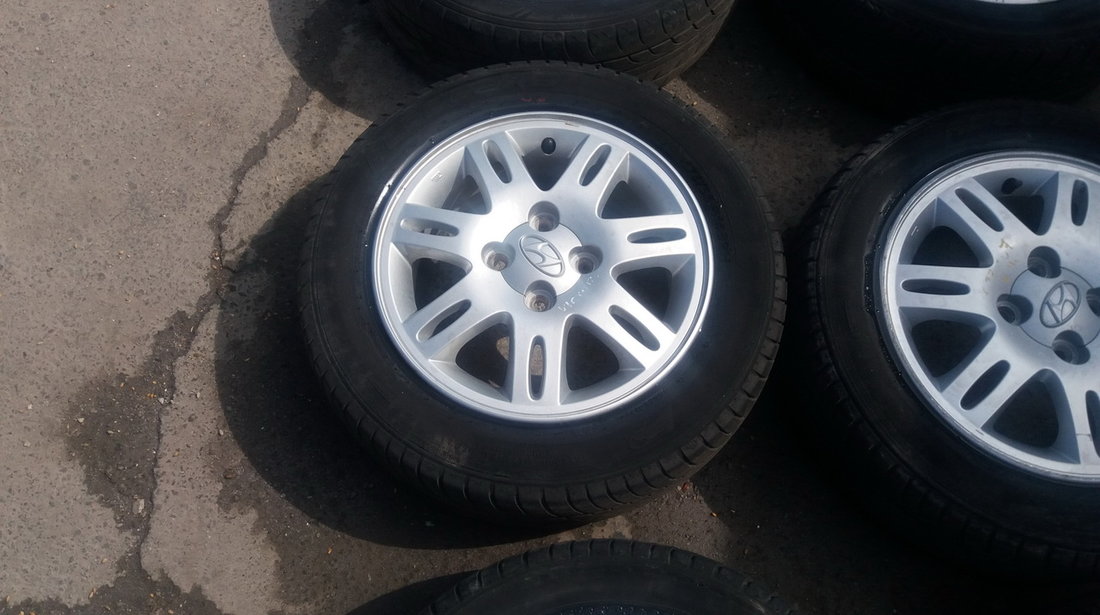 Set 355 - Jante aliaj Hyundai Getz, R14, 4 x 100, cod HYU-4A-16