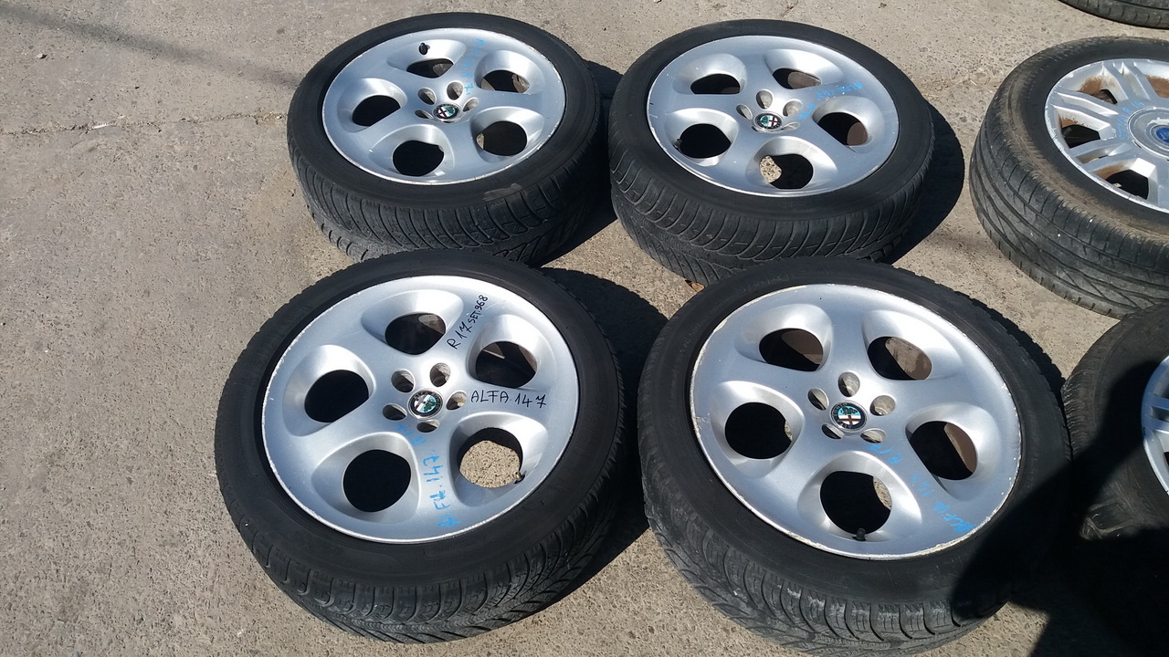 To emphasize Maori Overwhelming Set 368 - Jante aliaj Alfa Romeo 147, R17, 5 X 98, cod ALF-4A-5 #10276429 To emphasize Maori Overwhelming Set 368 - Jante aliaj Alfa Romeo 147, R17, 5 X 98, cod ALF-4A-5 #10276429