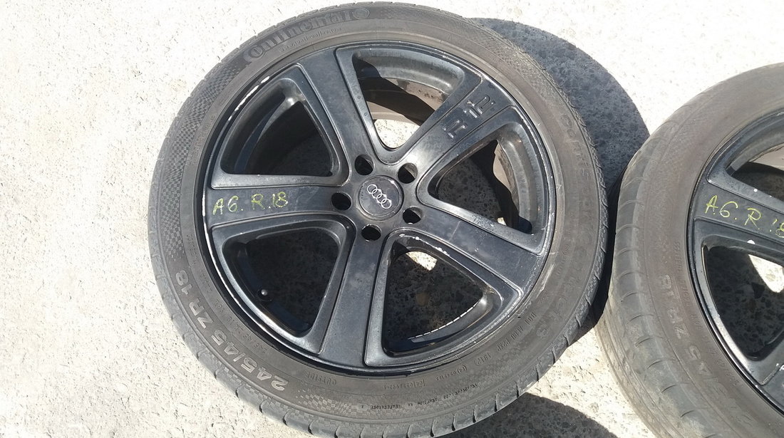 Set 370 - Jante aliaj Audi A6 4F, ZR18, 5 x 112 - cod AUD-4A-23