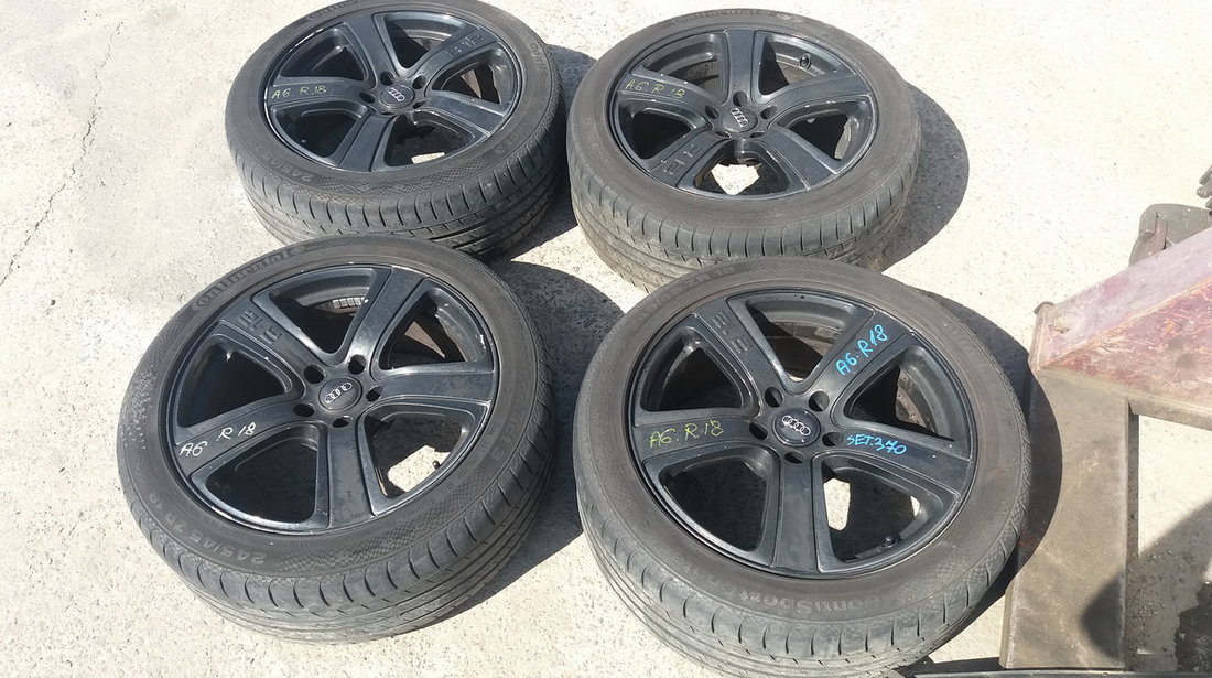 Set 370 - Jante aliaj Audi A6 4F, ZR18, 5 x 112 - cod AUD-4A-23