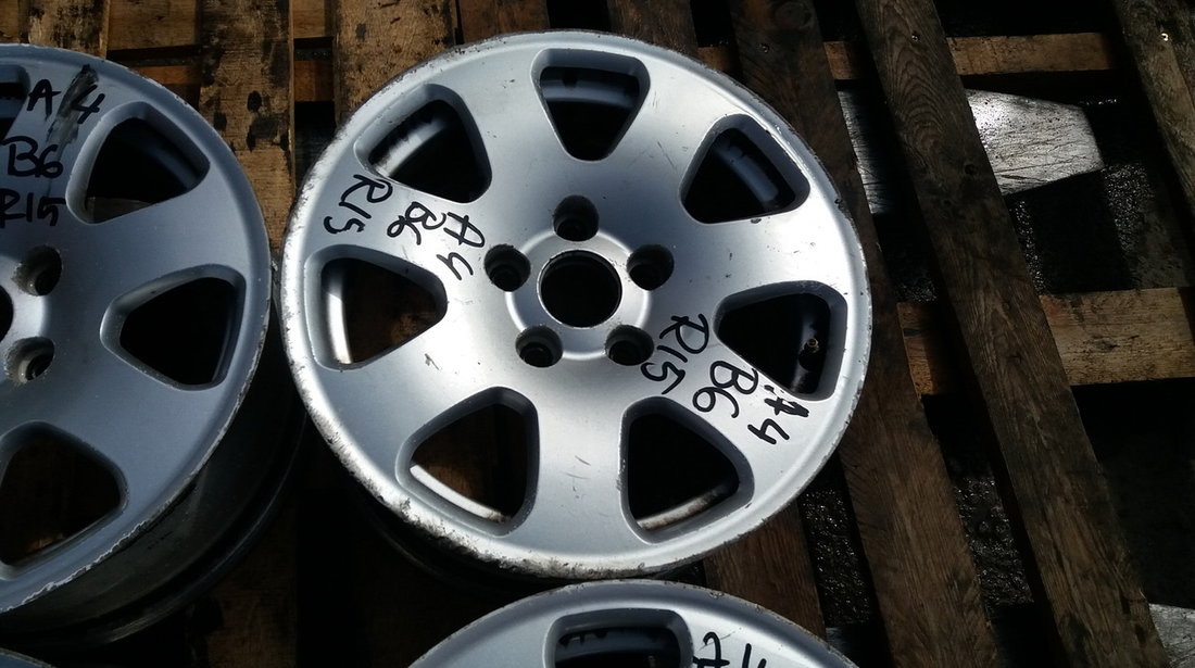 Set 371 - Jante aliaj Audi A4 B6 R15, 5 x 112 - cod AUD-4A-24