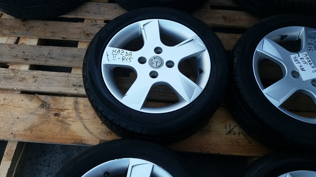 Set 388 - Jante aliaj Mazda 2, R15, 4 x 108 - cod MAZ-4A-4