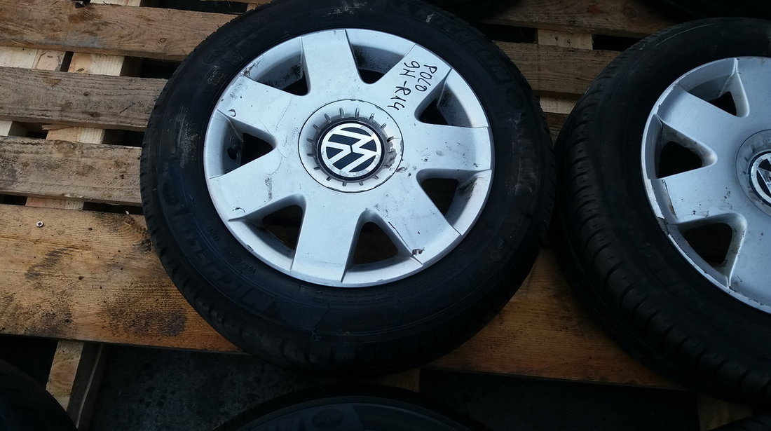 Set 390 - Jante aliaj VW Polo 9N, R14, 5 x 100 - cod VWN-4A-59