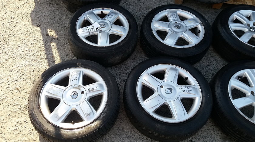 Set 391 - Jante aliaj Renault Clio 2, R15, 4 x 100 - cod REN-4A-44