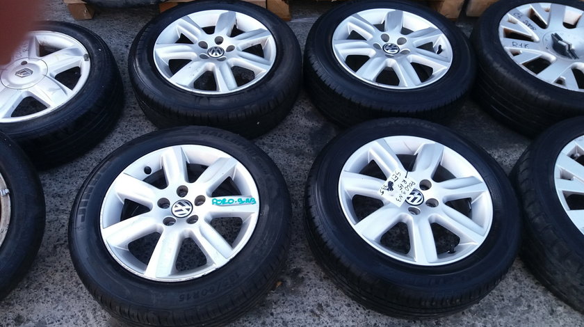 Set 395 - Jante aliaj VW Polo 9N3, R15, 5 x 100 - cod VWN-4A-57