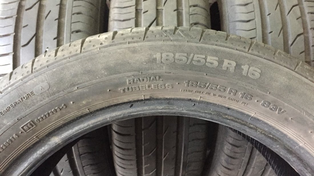 Set 4 anvelope 185/55R16 Continental Premium Contact 2. 83V