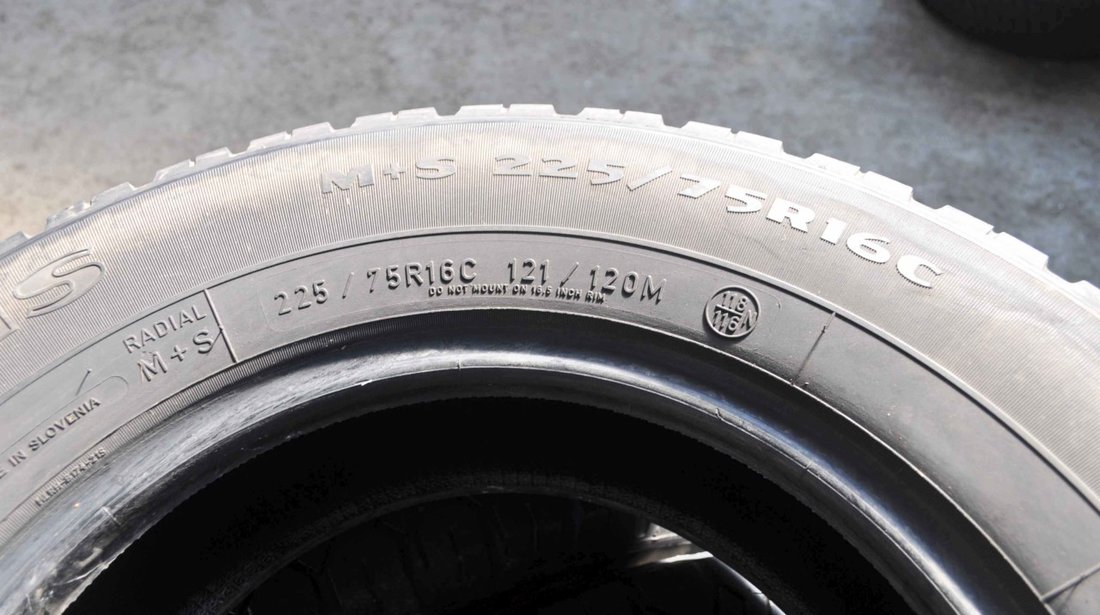 SET 4 Anvelope All Season 225/75 R16C FULDA ConveoTrans 121/120M