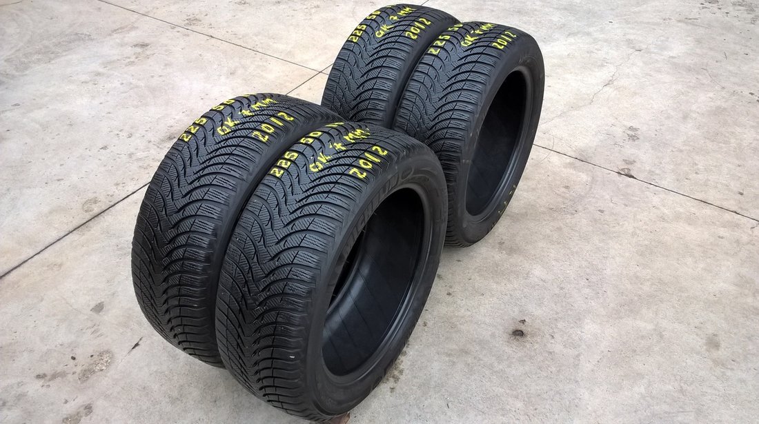 Set 4 anvelope de iarna 225 50 17 michelin alpin PA 4