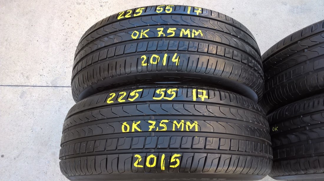 Set 4 anvelope de vara 225 55 17 pirelli cinturato P7