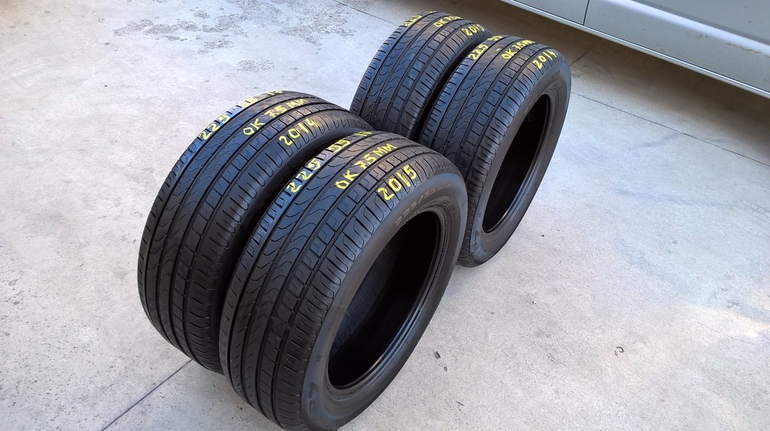 Set 4 anvelope de vara 225 55 17 pirelli cinturato P7