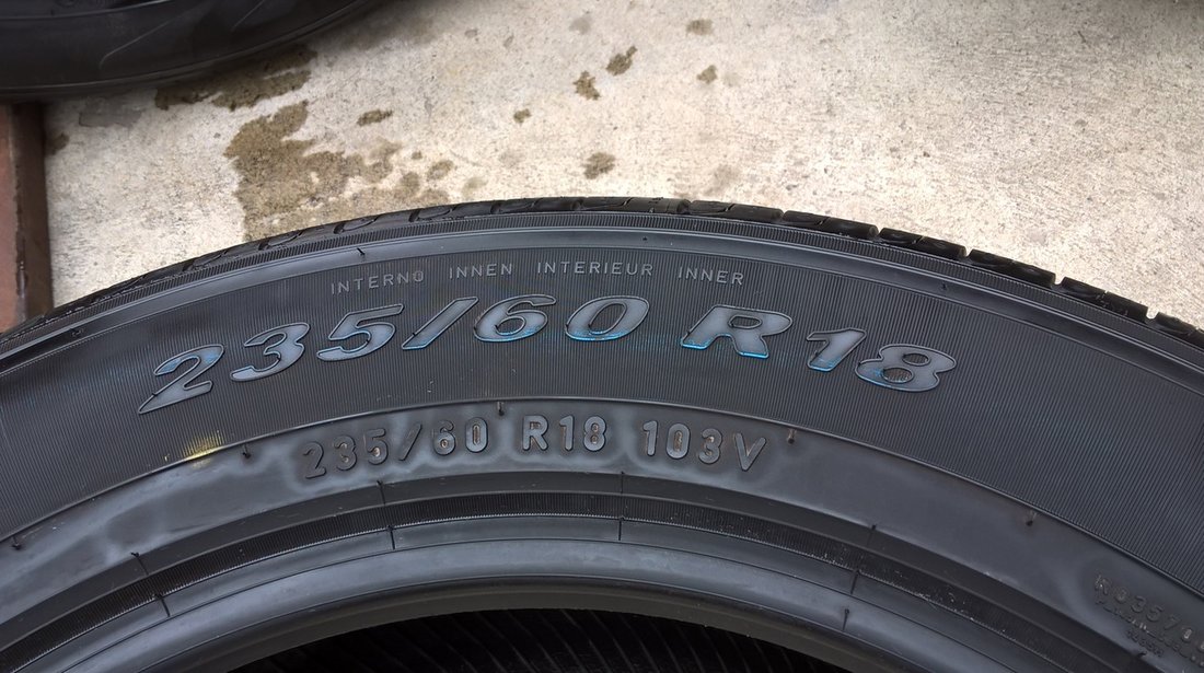 Set 4 anvelope de vara 235 60 18 pirelli scorpion verde 2016