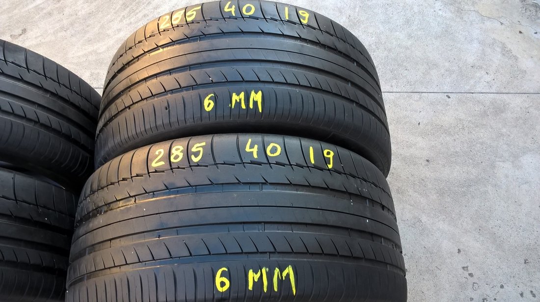 Set 4 anvelope de vara 255 45 19 cu 285 40 19 michelin pilot panamera seria 7