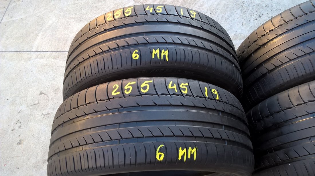 Set 4 anvelope de vara 255 45 19 cu 285 40 19 michelin pilot panamera seria 7