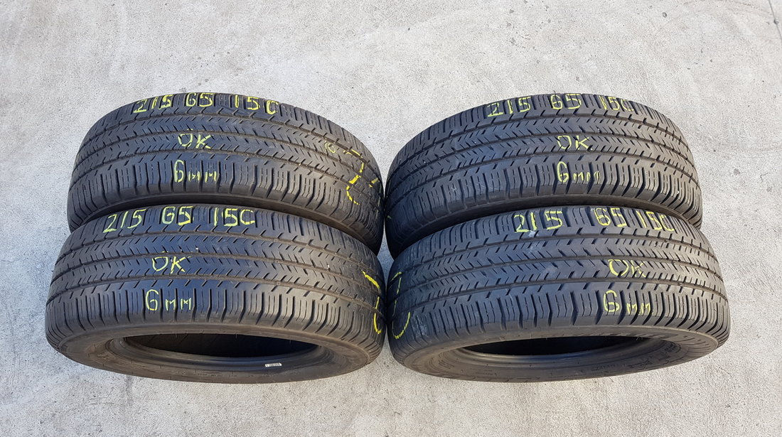 Set 4 anvelope de vara Michelin Agilis51  215 65 16C