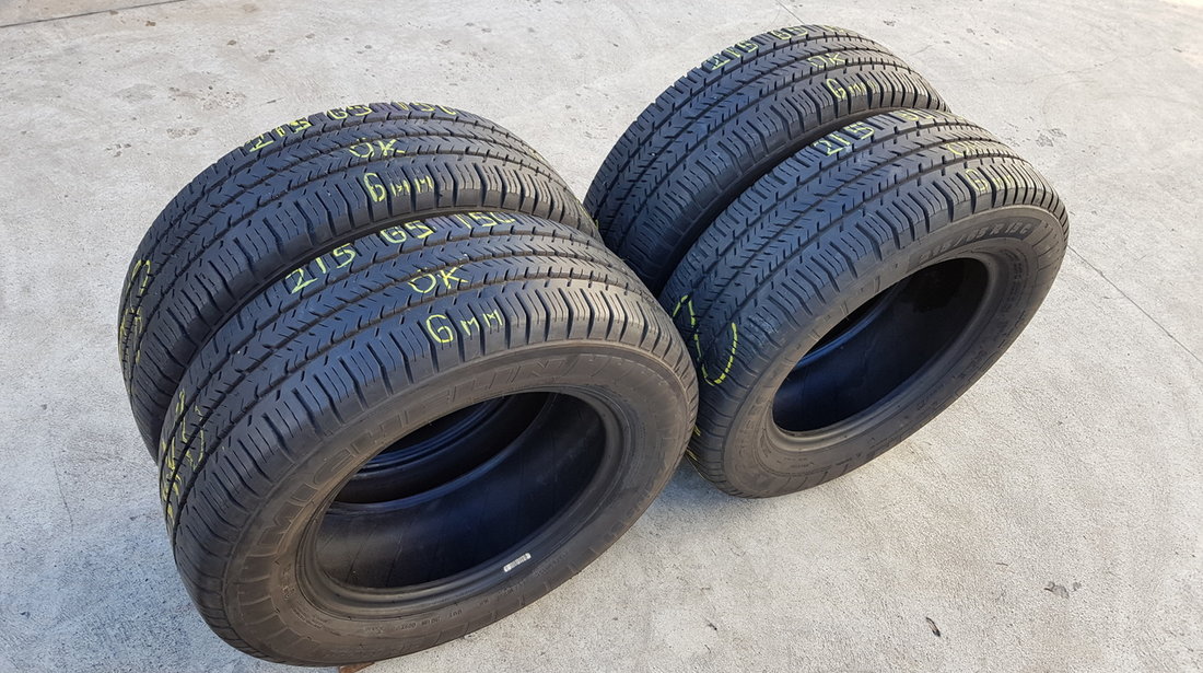 Set 4 anvelope de vara Michelin Agilis51  215 65 16C