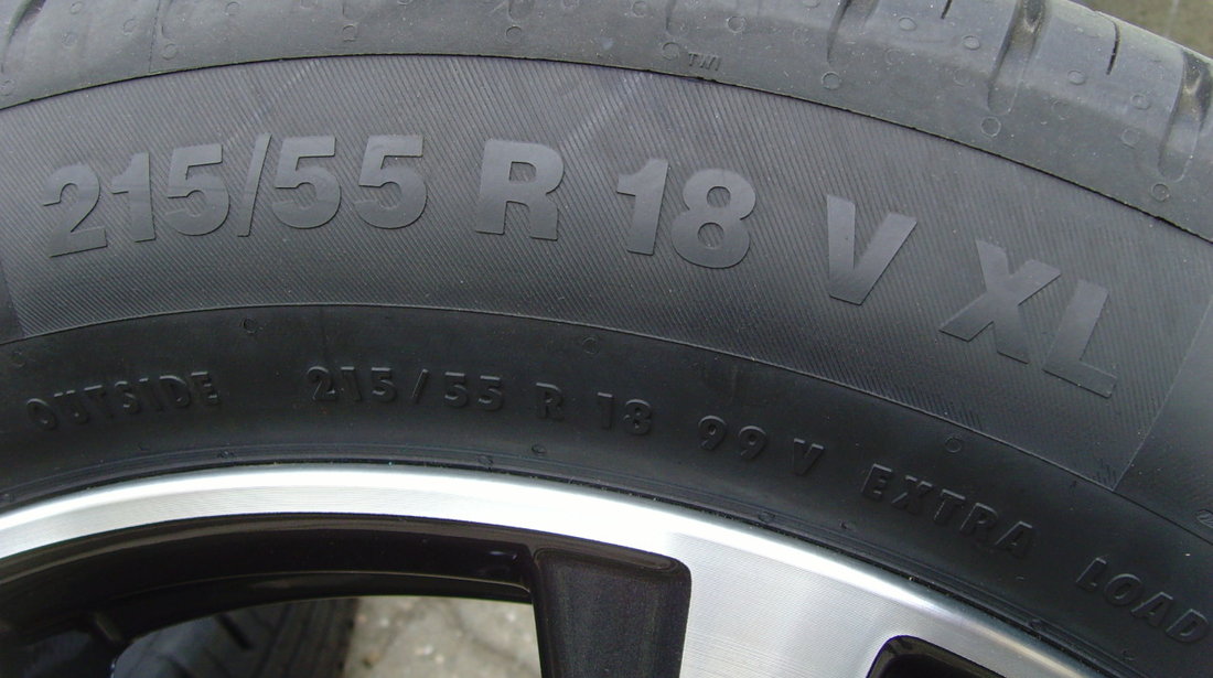 Set 4 anvelope de vara Noi 215/55 R18 99V Continental EcoContact 5