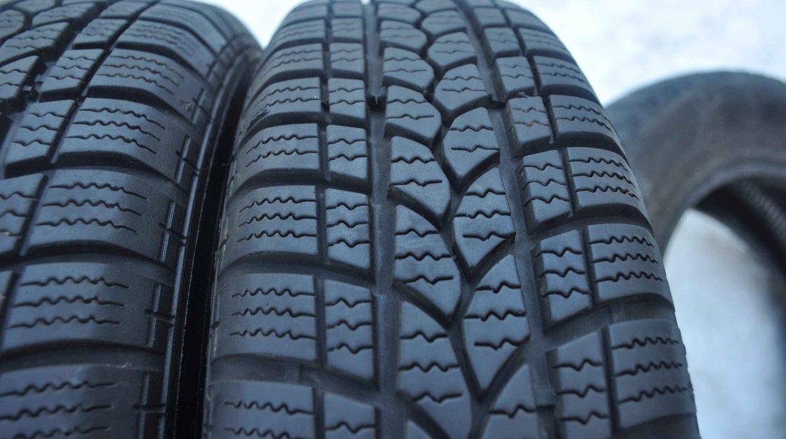 SET 4 Anvelope Iarna 155/70 R13 RIKEN + PLATIN WINter + Jante Tabla FORD KA 4,5x13 ET:37,5 4x108x63