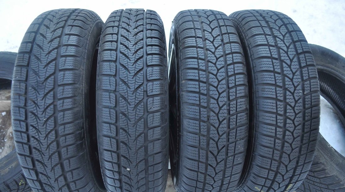 SET 4 Anvelope Iarna 155/70 R13 RIKEN + PLATIN WINter + Jante Tabla FORD KA 4,5x13 ET:37,5 4x108x63