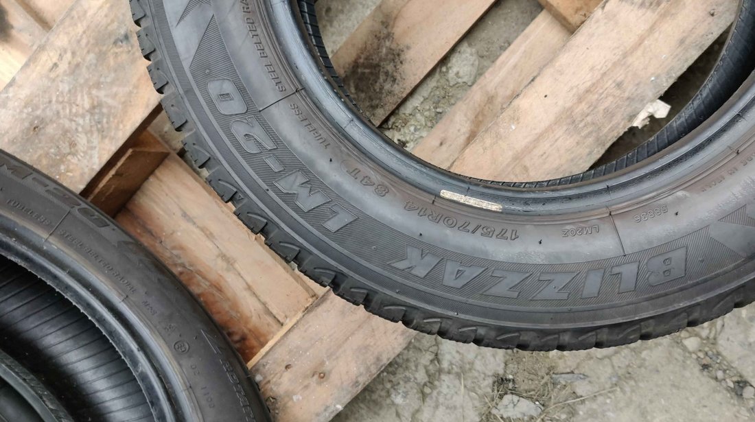 SET 4 Anvelope Iarna 175/70 R14 BRIDGESTONE Blizzak LM20 84T