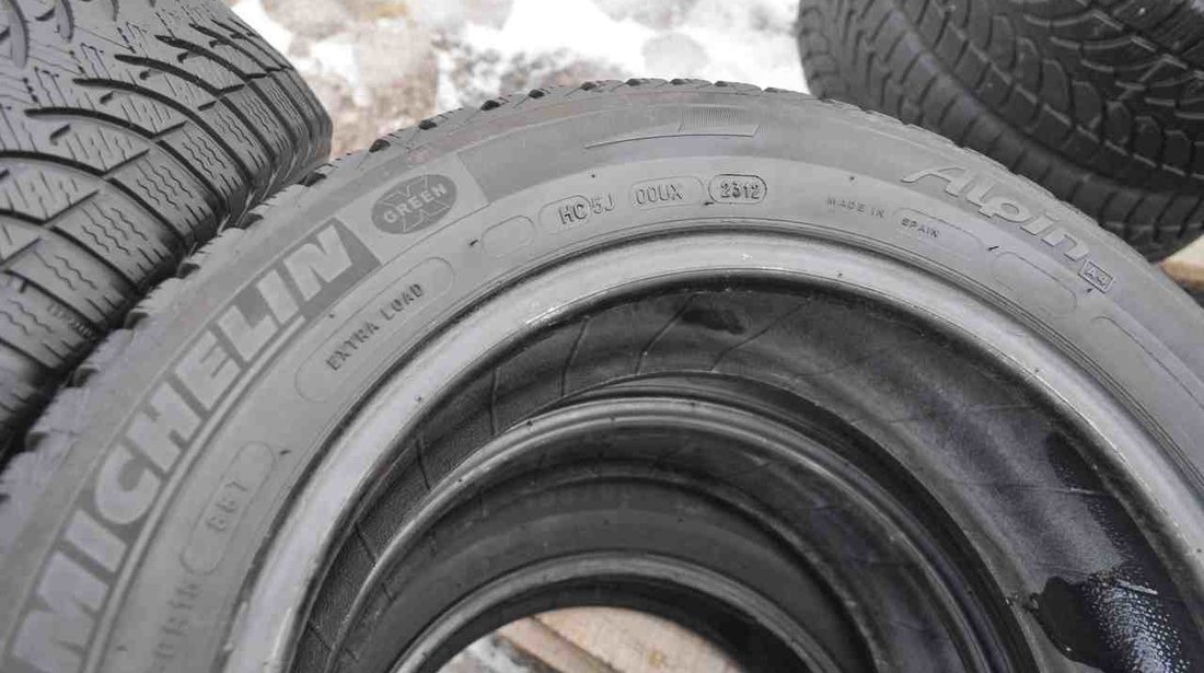 SET 4 Anvelope Iarna 185/60 R15 M+S ALPIN 4 MICHELIN